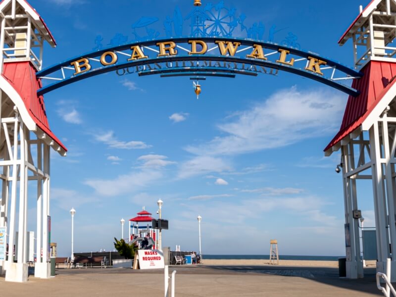 Boardwalk in OCMD